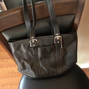 Coach Leather Bag (tote style)